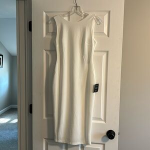 Lulus white short low back dress